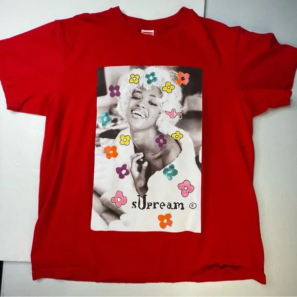Supreme | Shirts | Supreme Naomi Campbell Portrait Red Color Mens 